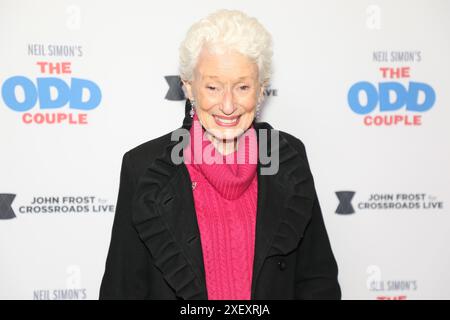 Sydney, Australie. 30 juin 2024. Benita Collings assiste à la première de The ODD couple à Sydney au Theatre Royal Sydney, King Street. Crédit : Richard Milnes/Alamy Live News Banque D'Images