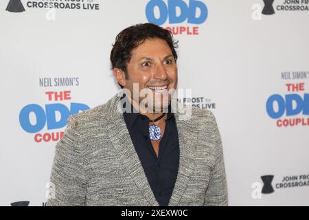 Sydney, Australie. 30 juin 2024. Nasser Sultan assiste à la première de The ODD couple à Sydney au Theatre Royal Sydney, King Street. Crédit : Richard Milnes/Alamy Live News Banque D'Images