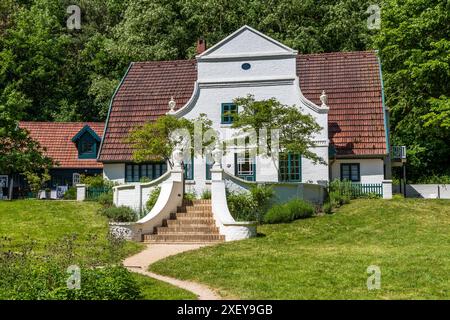 Barkenhoff / Musée Heinrich-Vogeler. Ostendorfer Straße, Worpswede, Niedersachsen, basse-Saxe, Allemagne Banque D'Images