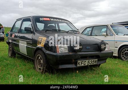 Austin Metro plus. Hoghton Tower Classic car Show 2024. Banque D'Images