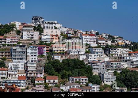 Ulcinj, Monténégro. 29 juin 2024. Il s'agit d'une vue de la vieille ville d'Ulcinj au Monténégro, prise le samedi 29 juin 2024. (VX photo/ Vudi Xhymshiti) crédit : VX Pictures/Alamy Live News Banque D'Images