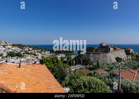 Ulcinj, Monténégro. 29 juin 2024. Il s'agit d'une vue du château d'Ulcinj, situé dans la vieille ville d'Ulcinj, Monténégro, prise le samedi 29 juin 2024. (VX photo/Vudi Xhymshiti) crédit : VX Pictures/Alamy Live News Banque D'Images