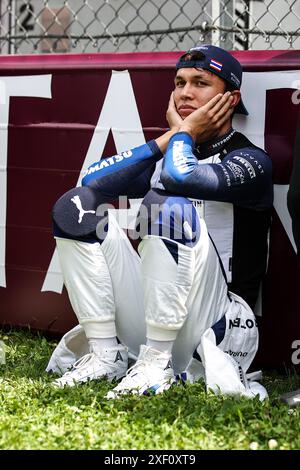 ALBON Alexander (Tha), Williams Racing FW46, portrait lors du Grand Prix d'Autriche de formule 1 Qatar Airways 2024, 11ème manche du Championnat du monde de formule 1 2024 du 28 au 30 juin 2024 sur le Red Bull Ring, à Spielberg, Autriche Banque D'Images