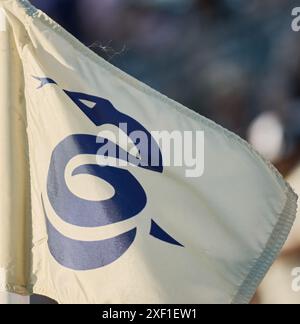 CHESTER, PA, États-Unis - 15 JUIN 2024 : MLS match entre Philadelphia Union et Inter Miami CF à Subaru Park. Banque D'Images