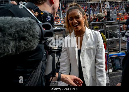 Spielberg, Autriche, 30 juin 2024, Bianca Bustamante, présent jour de course, 11e manche du championnat de formule 1 2024. Crédit : Michael Potts/Alamy Live News Banque D'Images