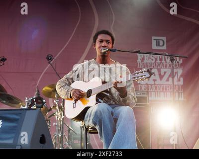 Montréal, Canada. 30 juin 2024.John Roseboroperforms sur scène au crédit du Festival International de Jazz de Montréal ; Richard Prudhomme/Alamy Live News Banque D'Images