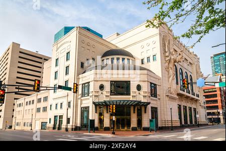 Bass performance Hall dans le centre-ville de Fort Worth - Texas, États-Unis Banque D'Images