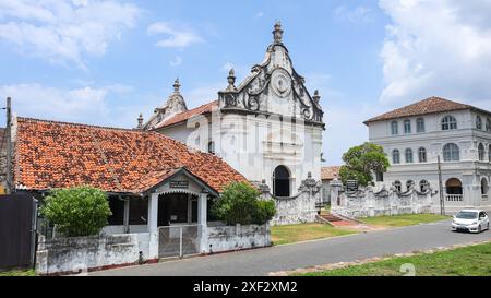 Église réformée néerlandaise, située sur Church Street, Galle Fort, Sri Lanka Banque D'Images