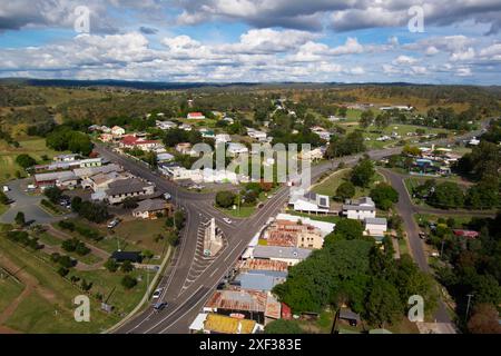 Goomeri, une charmante ville rurale située dans la région de South Burnett dans le Queensland Australie. Imprégné d'histoire et de charme du vieux monde Banque D'Images