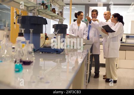 Inasmet-Tecnalia Foundation, de la technologie et Centre de recherche de San Sebastian, parc technologique, Pays Basque. Laboratoire chimique Banque D'Images