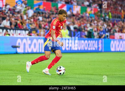 Lamine Yamal, ESP 19 dans le meilleur des 16 matchs ESPAGNE, Géorgie. , . Le 30 juin 2024 à Cologne, Allemagne. Crédit photographe : Peter Schatz/Alamy Live News Banque D'Images