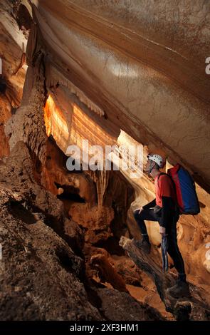 Le géant de grottes de Mulu National Park, Sarawak, Bornéo, Malaisie Banque D'Images