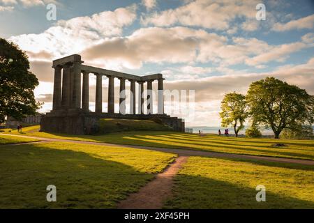 Géographie / voyage, Grande-Bretagne, Écosse, Monument national d'Écosse sur Carlton Hill, Édimbourg, AUTORISATION-SUPPLÉMENTAIRE-INFO-NOT-AVAILABLE Banque D'Images