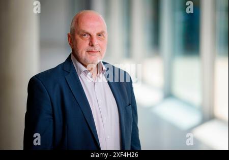 Berlin, Deutschland. 14 juin 2024. Detlef Mueller, vice-président du groupe parlementaire SPD, pose pour une photo à Berlin, le 13 juin 2024. Crédit : dpa/Alamy Live News Banque D'Images