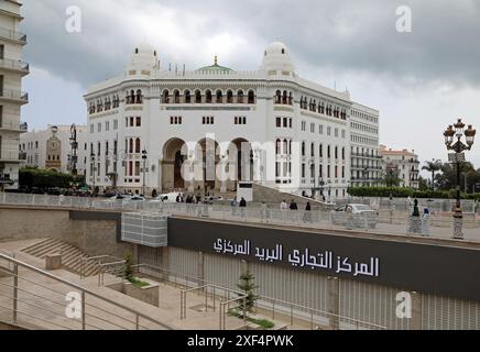 Centre ville d'Alger Banque D'Images