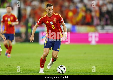 Fabian Ruiz (ESP), 30 JUIN 2024 - Football / Soccer : 'UEFA European Championship Germany 2024' manche de 16 match entre Espagne 4-1 Géorgie au stade de Cologne, Allemagne. (Photo de Mutsu Kawamori/AFLO) Banque D'Images