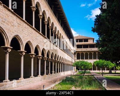 Le monastère de Pedralbes à Barcelone/Espagne Banque D'Images