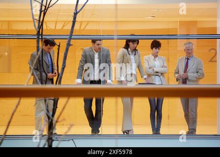 Les cadres de centre de congrès, affaires, Donostia, San Sebastian, Pays Basque, Espagne. Banque D'Images