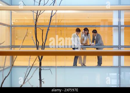 Les cadres de centre de congrès, affaires, Donostia, San Sebastian, Pays Basque, Espagne. Banque D'Images