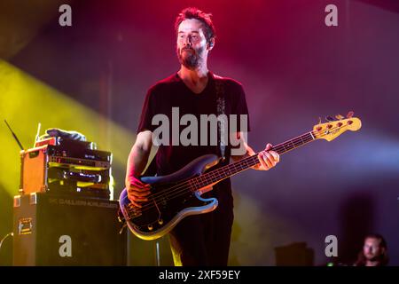 Turin Italie. 30 juin 2024. Le groupe de rock alternatif américain DOGSTAR se produit sur scène à l'OGR Torino pendant l'OGR Sonic City. Crédit : Rodolfo Sassano/Alamy Live News Banque D'Images