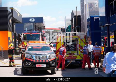 Barcelone, Espagne. 22 juin 2024. 22.06.2024, circuit de Catalunya, Barcelone, formule 1 Aramco Grand Prix d'Espagne 2024, dans la photo crédit : dpa/Alamy Live News Banque D'Images