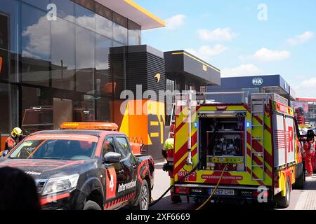 Barcelone, Espagne. 22 juin 2024. 22.06.2024, circuit de Catalunya, Barcelone, formule 1 Aramco Grand Prix d'Espagne 2024, dans la photo crédit : dpa/Alamy Live News Banque D'Images