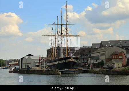 La SS Grande-Bretagne, Bristol a pris juin / juillet 2024. Été Banque D'Images