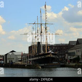 La SS Grande-Bretagne, Bristol a pris juin / juillet 2024. Été Banque D'Images