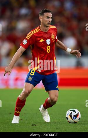 Cologne, Allemagne. 30 juin 2024. Fabian Ruiz d'Espagne en action lors de la manche de l'UEFA EURO 2024 de 16 matchs de football entre l'Espagne et la Géorgie. Crédit : Nicolò Campo/Alamy Live News Banque D'Images