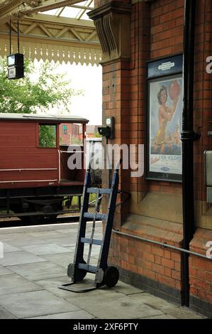 Gare de Loughborough, Great Central Railway. Banque D'Images