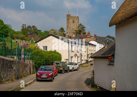 Village de Dunsford dans le Devon de Teign Valley Banque D'Images