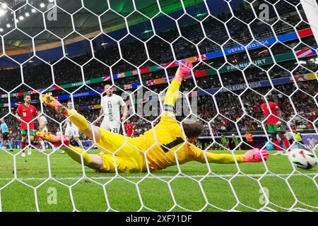 Francfort, Allemagne. 01 juillet 2024. Le gardien de but slovène Jan Oblak lors du match de football Euro 2024 entre le Portugal et la Slovénie au Frankfurt Arena, Francfort, Allemagne - dimanche 1er juillet 2024. Sport - Soccer . (Photo de Spada/LaPresse) crédit : LaPresse/Alamy Live News Banque D'Images