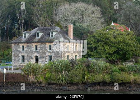 Magasin de pierre Kerikeri, Northland, Nouvelle-Zélande Banque D'Images