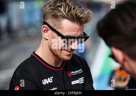 Spielberg, Autriche. 27 juin 2024. #27 Nico Hulkenberg (DEU, MoneyGram Haas F1), Grand Prix F1 d'Autriche au Red Bull Ring le 27 juin 2024 à Spielberg, Autriche. (Photo de HOCH Zwei) crédit : dpa/Alamy Live News Banque D'Images