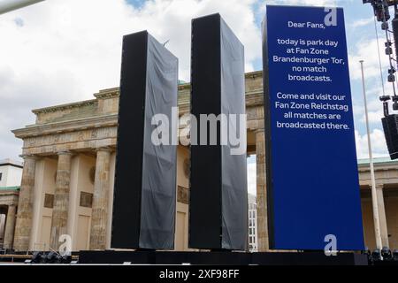 Euro 2024 à Berlin, Allemagne Banque D'Images