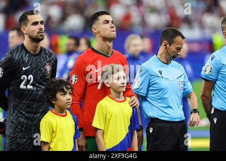 # GER, Portugal (POR) v. Slowenien (SVO), Fussball Europameisterschaft, UEFA EURO 2024, Achtelfinale, 01.07.2024 Foto : Eibner-Pressefoto/Roger Buerke Banque D'Images