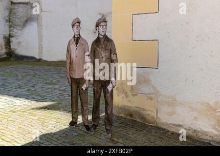 Château de Colditz à Colditz, Allemagne Banque D'Images