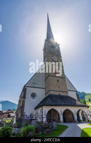 Maria Alm am Steinernen Meer : église Maria Alm à Pinzgau, Salzbourg, Autriche Banque D'Images