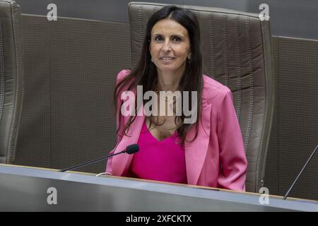 Bruxelles, Belgique. 02 juillet 2024. An Christiaens de CD&V photographié lors d'une session plénière du Parlement flamand à Bruxelles, mardi 02 juillet 2024. BELGA PHOTO NICOLAS MAETERLINCK crédit : Belga News Agency/Alamy Live News Banque D'Images