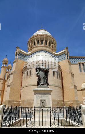 Basilique catholique d'Alger Banque D'Images