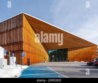 Centre des congrès de Davos, Davos, Suisse Banque D'Images