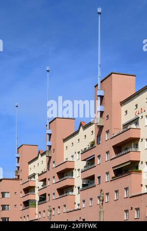 Vienne, Autriche - Karl Marx Hof logement par Karl EHN Banque D'Images