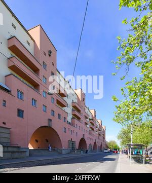 Vienne, Autriche - Karl Marx Hof logement par Karl EHN Banque D'Images