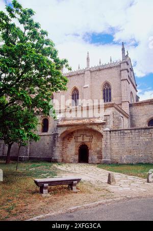 Cartuja de Miraflores. Burgos, Castille Leon, Espagne. Banque D'Images