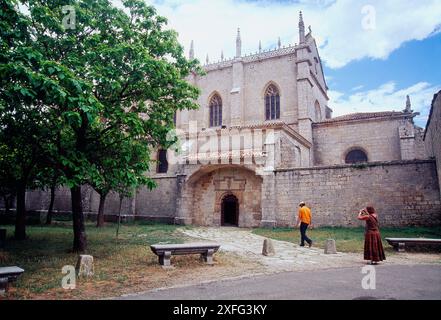 Cartuja de Miraflores. Burgos, Castille Leon, Espagne. Banque D'Images