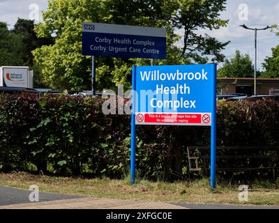 Willowbrook Health Complex, Corby, Angleterre. Banque D'Images