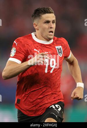 Leipzig, Allemagne. 2 juillet 2024. Christoph Baumgartner, autrichien, lors de la 16e manche des Championnats d'Europe de l'UEFA au stade de Leipzig, Leipzig. Le crédit photo devrait se lire : Jonathan Moscrop/Sportimage crédit : Sportimage Ltd/Alamy Live News Banque D'Images