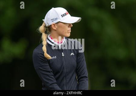 St Albans, Royaume-Uni. 03 juillet 2024. Sophie Witt lors du tournoi de golf Aramco Team Series au Centurian Club, St Albans, Royaume-Uni, le 3 juillet 2024. Photo de Phil Hutchinson. Utilisation éditoriale uniquement, licence requise pour une utilisation commerciale. Aucune utilisation dans les Paris, les jeux ou les publications d'un club/ligue/joueur. Crédit : UK Sports pics Ltd/Alamy Live News Banque D'Images