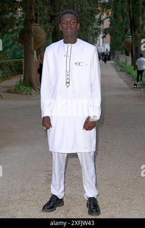 Seydou Sarr BEI der 64. Verleihung der Globi d Oro 2024 in der Accademia Tedesca di Roma Villa Massimo. ROM, 03.07.2024 *** Seydou Sarr à la cérémonie de remise des prix Globi d Oro 2024 64 à l'Accademia Tedesca di Roma Villa Massimo Rome, 03 07 2024 Foto:XA.XM.xTinghinox/xFuturexImagex globo doro 4798 Banque D'Images