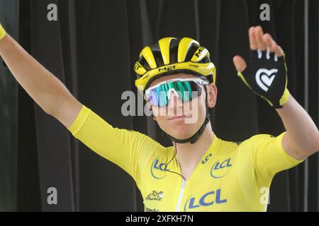 Portraits de l'étape 5 du Tour de France 2024 Banque D'Images